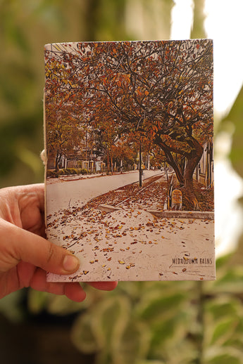 Autumn Falln Handmade Paper Diary